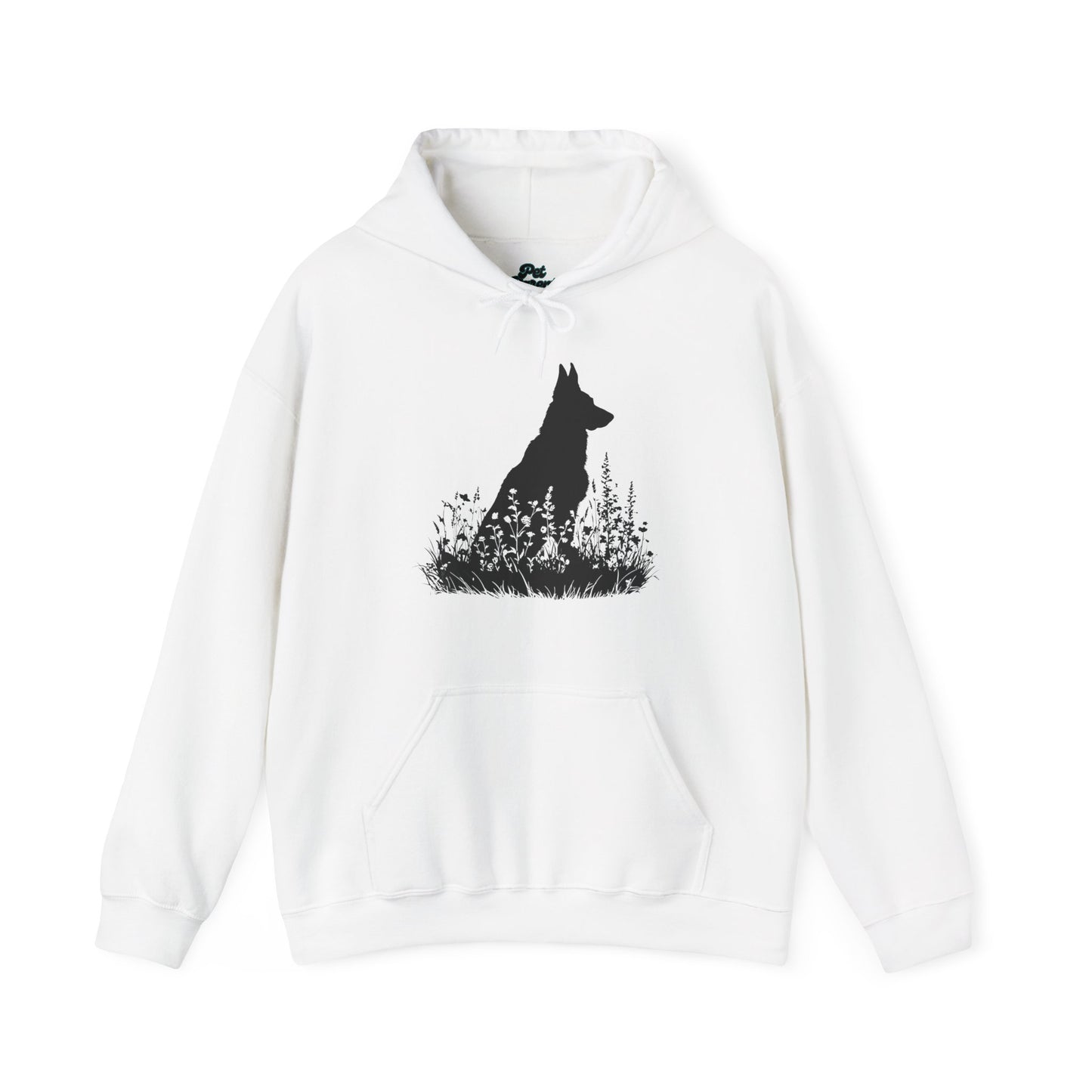 New! German Shepherd Silhouette Hoodie