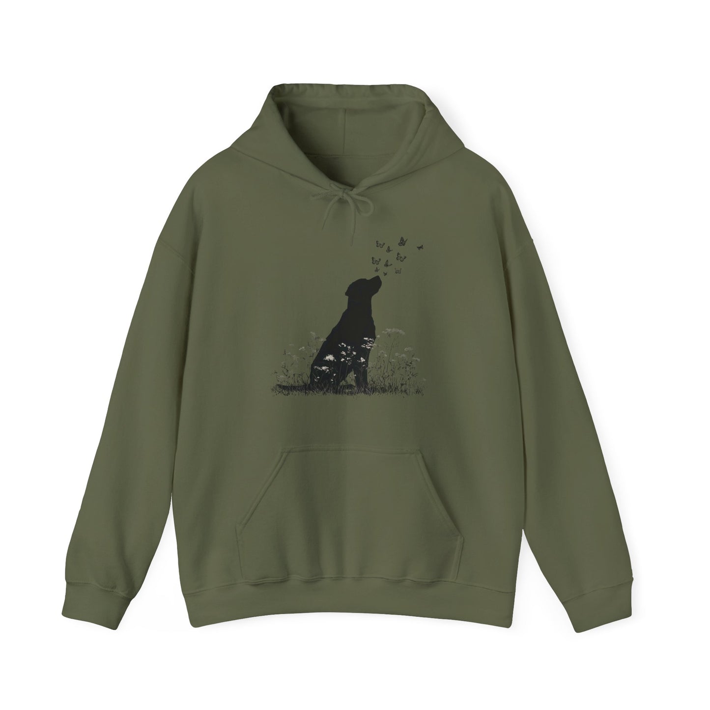 New! Labrador Retriever Silhouette Hoodie