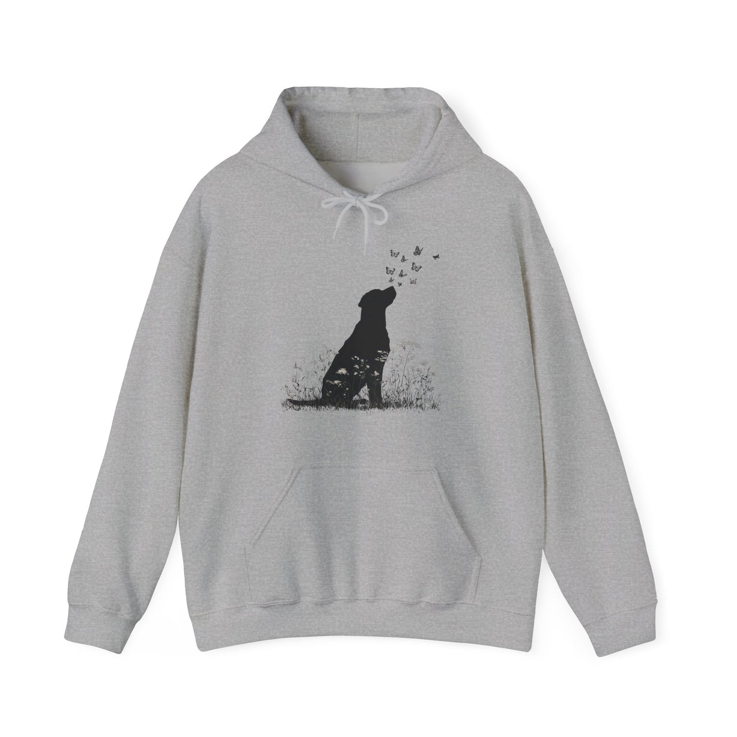 New! Labrador Retriever Silhouette Hoodie
