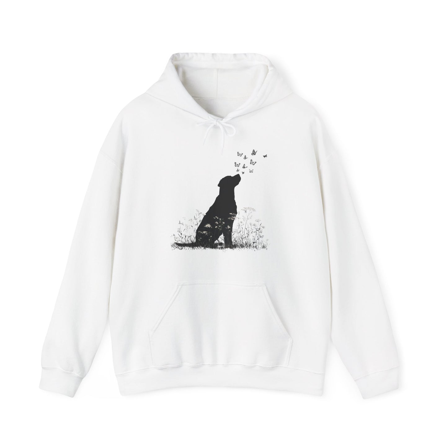 New! Labrador Retriever Silhouette Hoodie