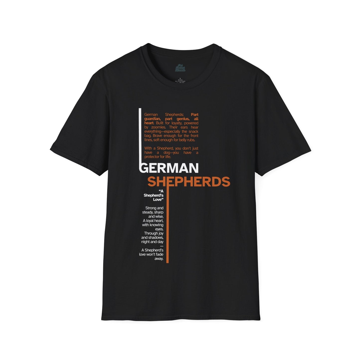 "A Shepherd's Love" Tee Black