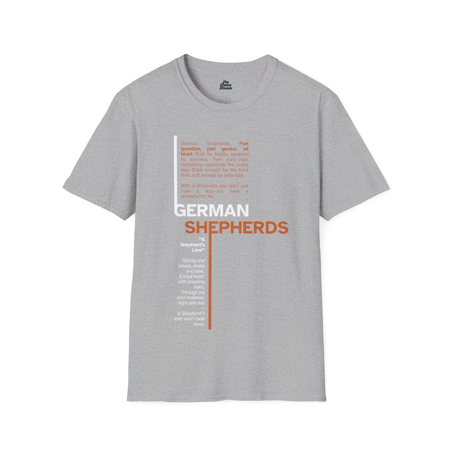 "A Shepherd's Love" Tee Sport Grey