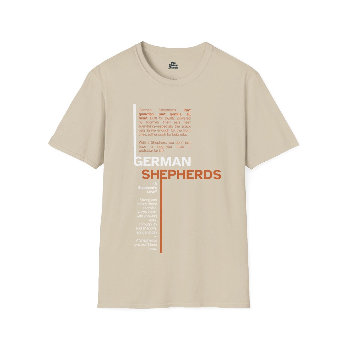 "A Shepherd's Love" Tee Sand