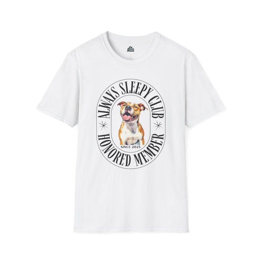 Always Sleepy Club Graphic Tee White