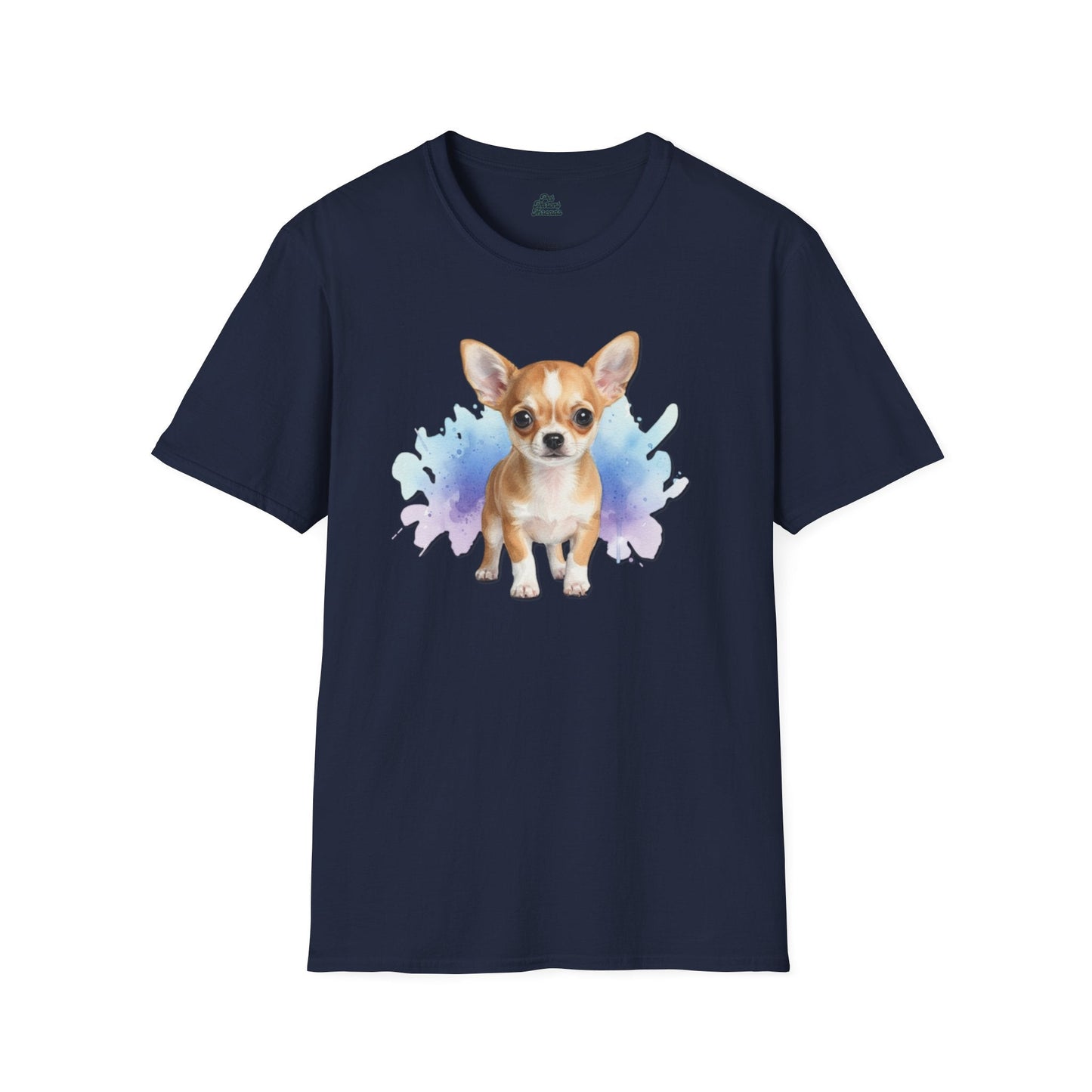 Chihuahua Puppy Watercolor T-Shirt – Small Dog, Big Personality - Pet Parent Threads