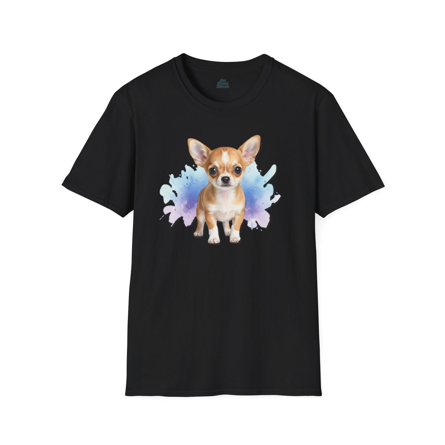 Chihuahua Puppy Watercolor T-Shirt – Small Dog, Big Personality - Pet Parent Threads