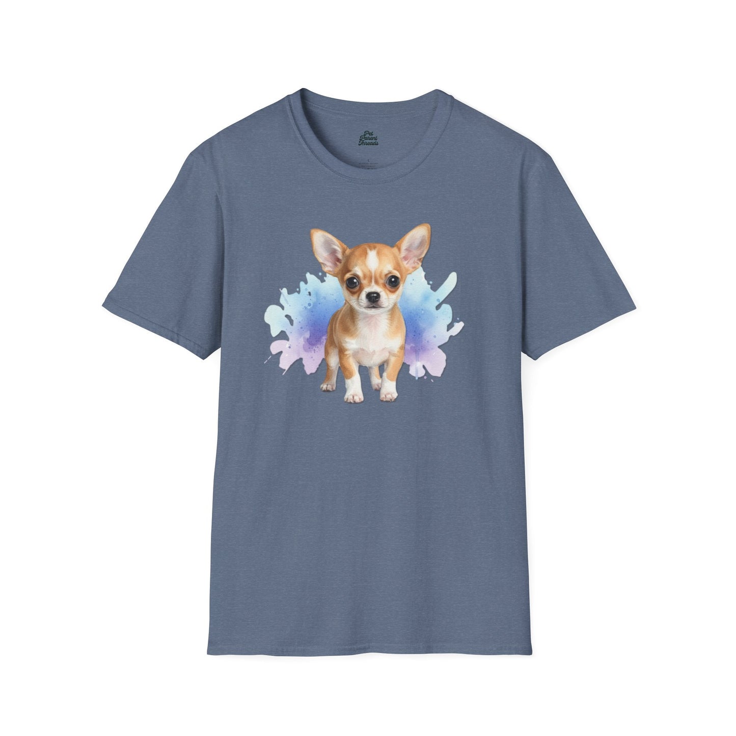 Chihuahua Puppy Watercolor T-Shirt – Small Dog, Big Personality - Pet Parent Threads