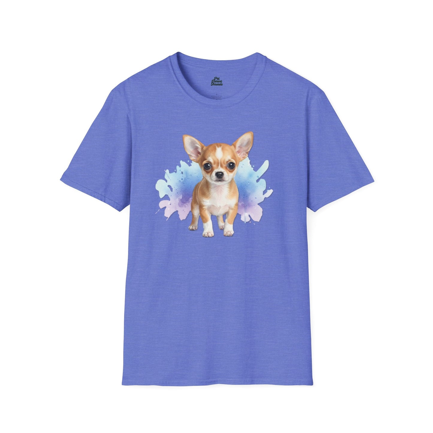 Chihuahua Puppy Watercolor T-Shirt – Small Dog, Big Personality - Pet Parent Threads