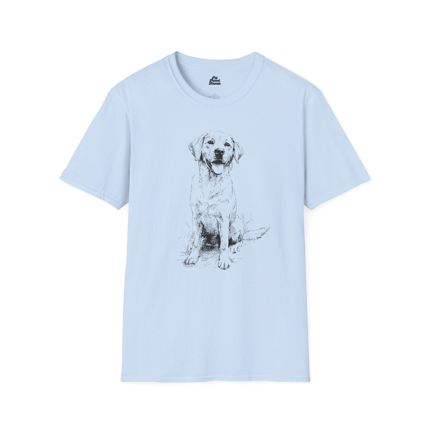 Classic Lab Sketch Tee - Pet Parent Threads