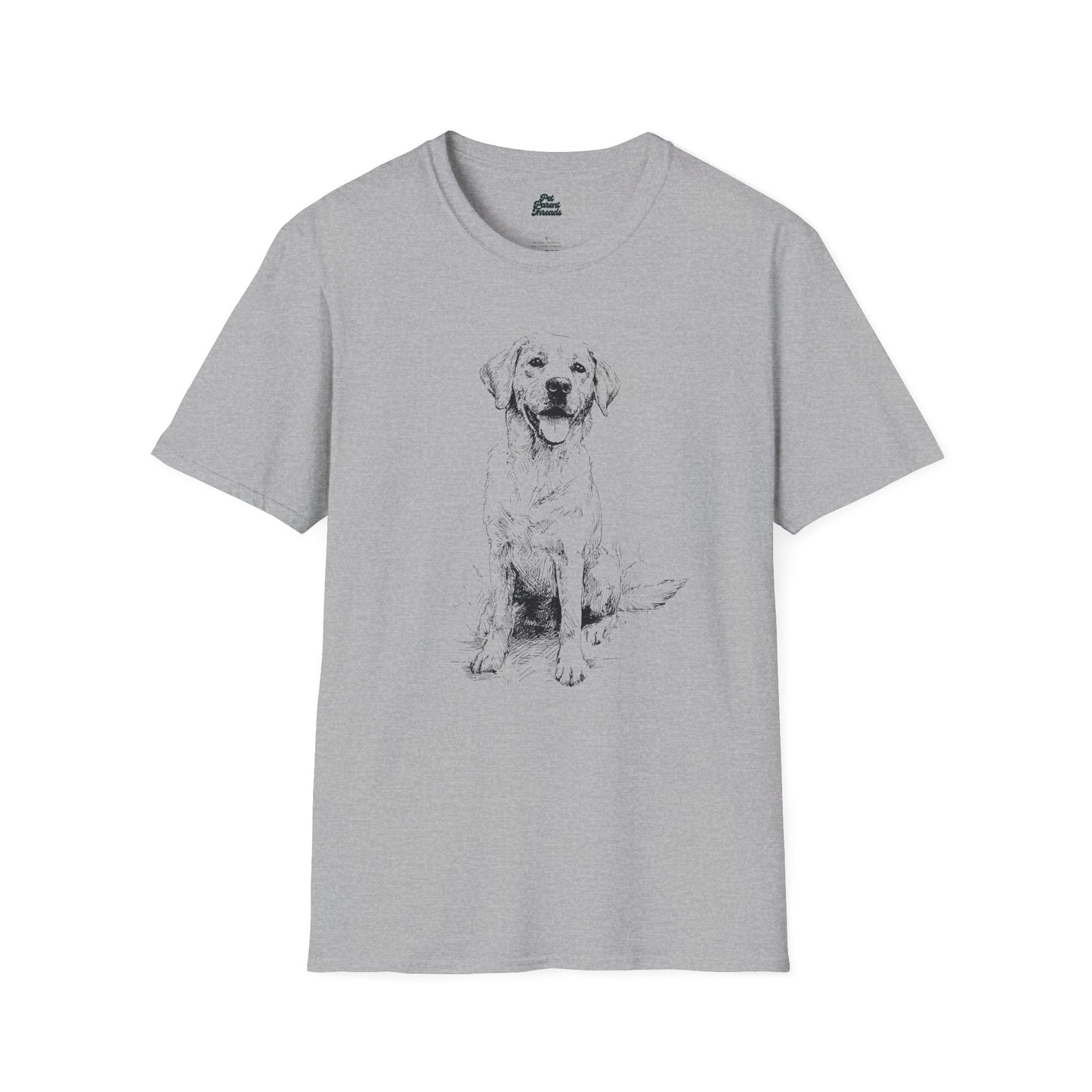 Classic Lab Sketch Tee - Pet Parent Threads