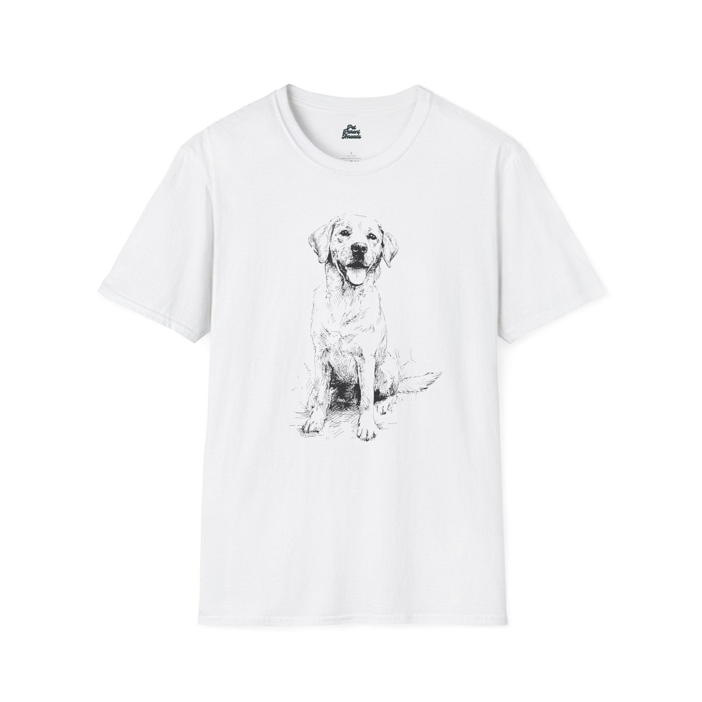 Classic Lab Sketch Tee - Pet Parent Threads