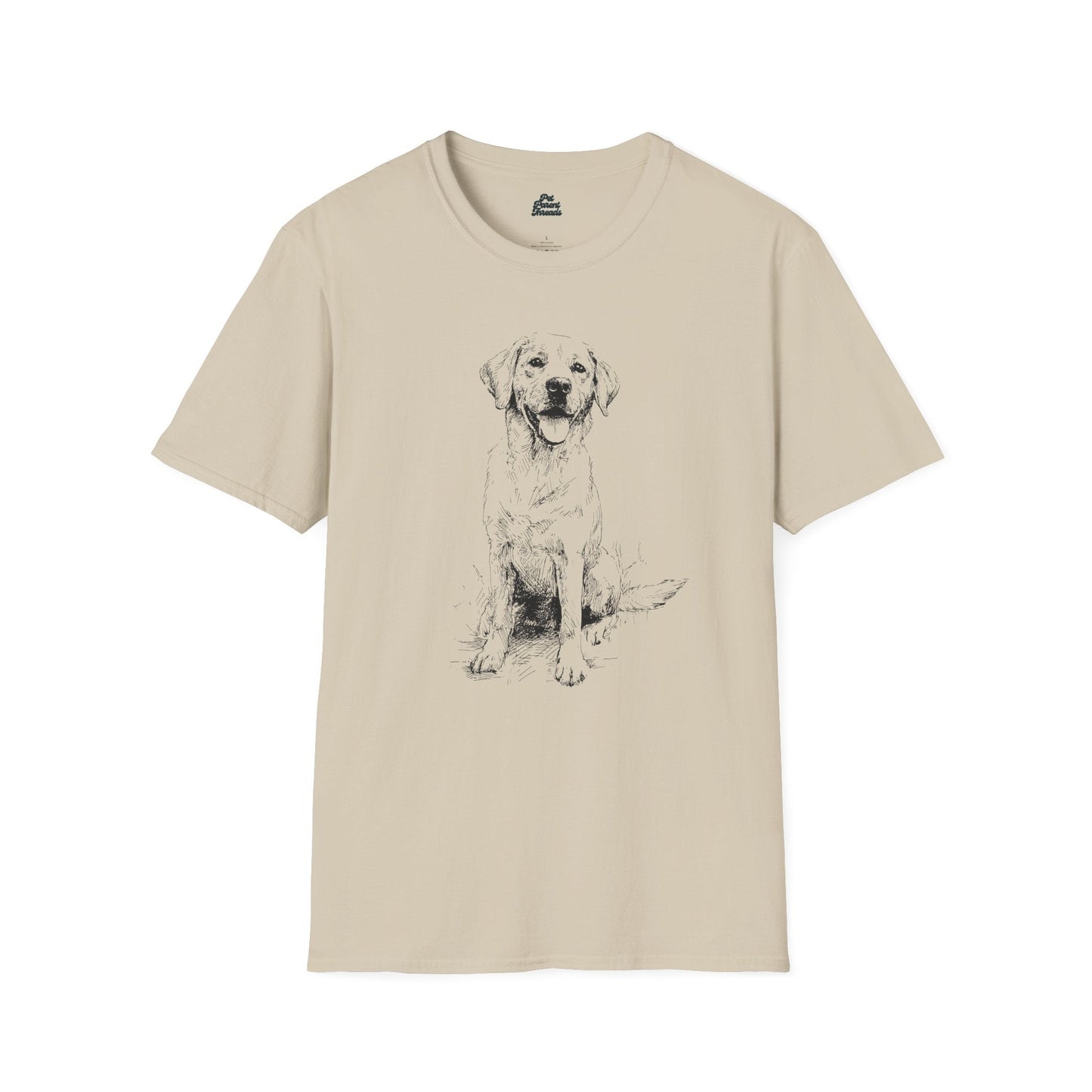 Classic Lab Sketch Tee - Pet Parent Threads