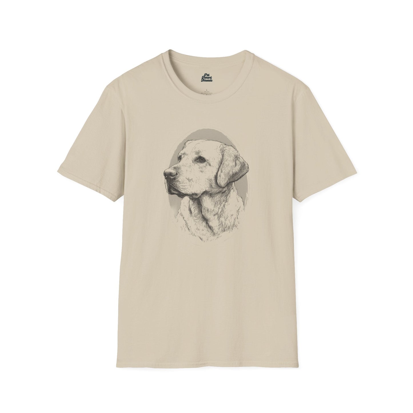 Classic Lab: The Gentleman Pup Tee - Pet Parent Threads
