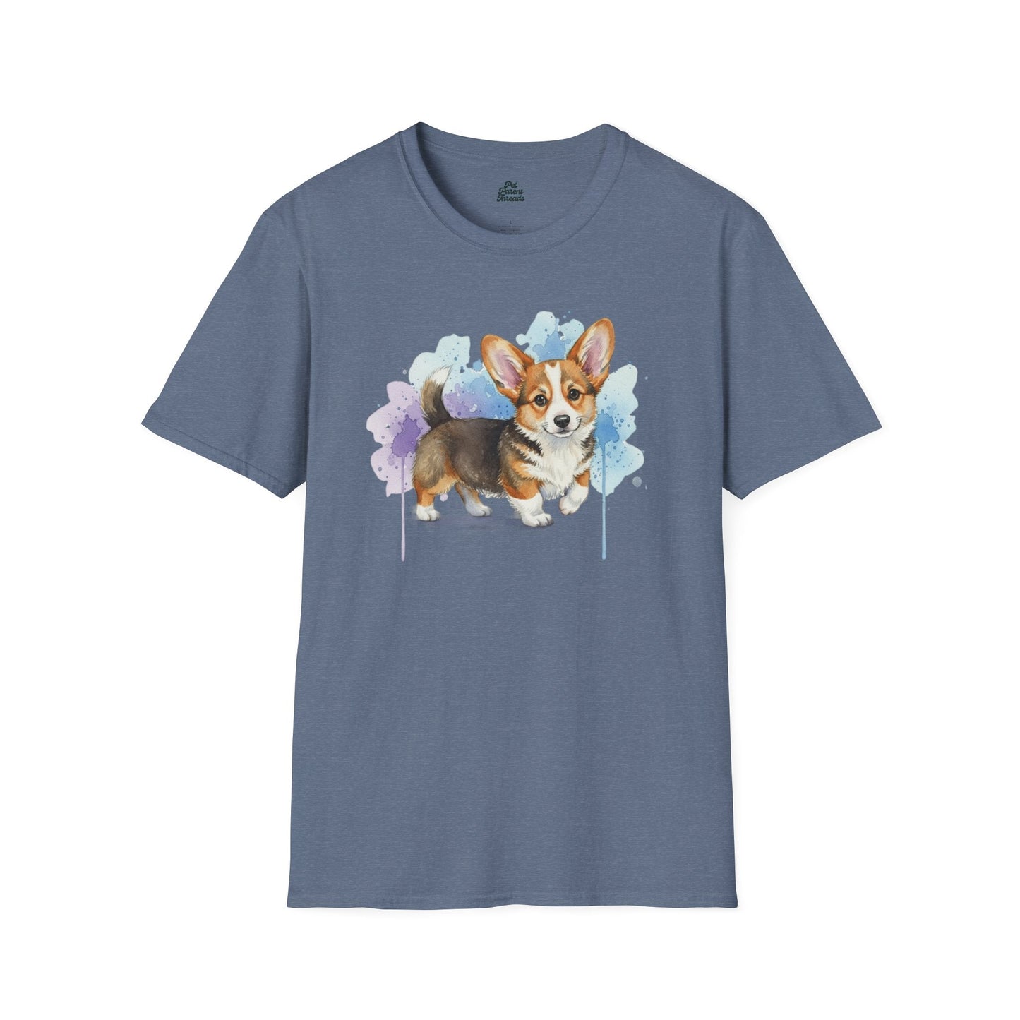 Corgi Puppy Watercolor – Cute & Quirky Dog Lover Tee - Pet Parent Threads