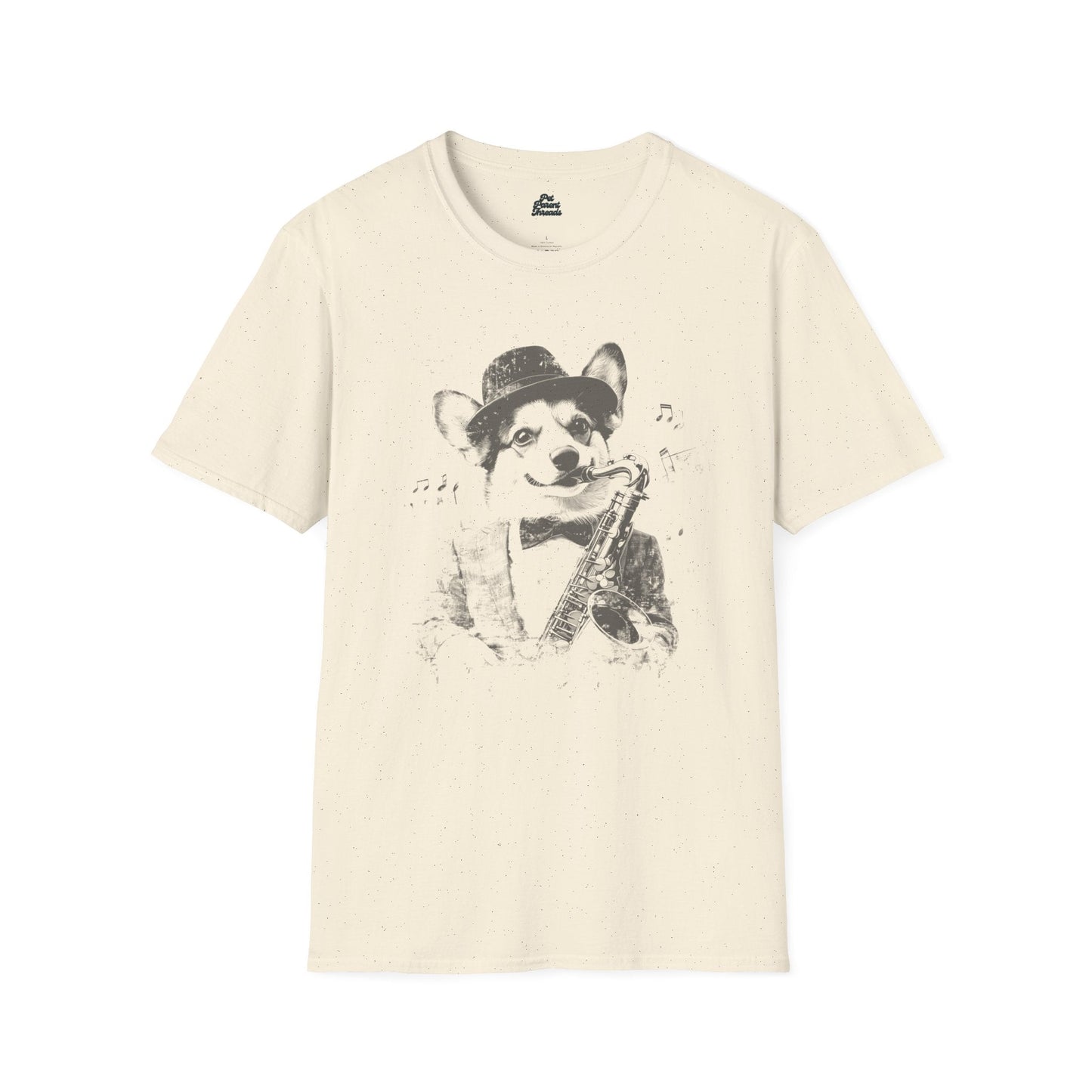 Corgi Smooth Jazz Graphic Tee Natural