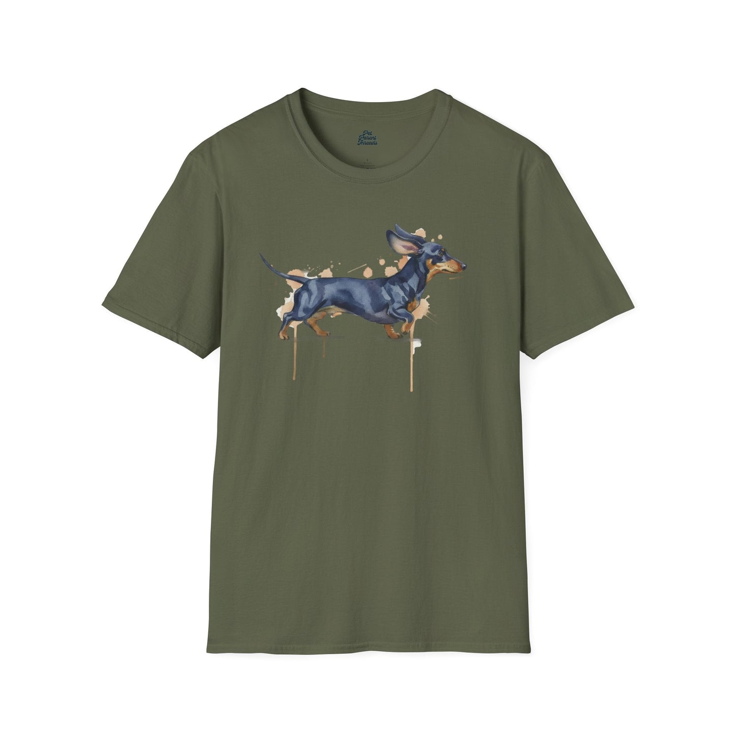 Dachshund Puppy Watercolor – Long & Loyal Dog Parent Tee - Pet Parent Threads
