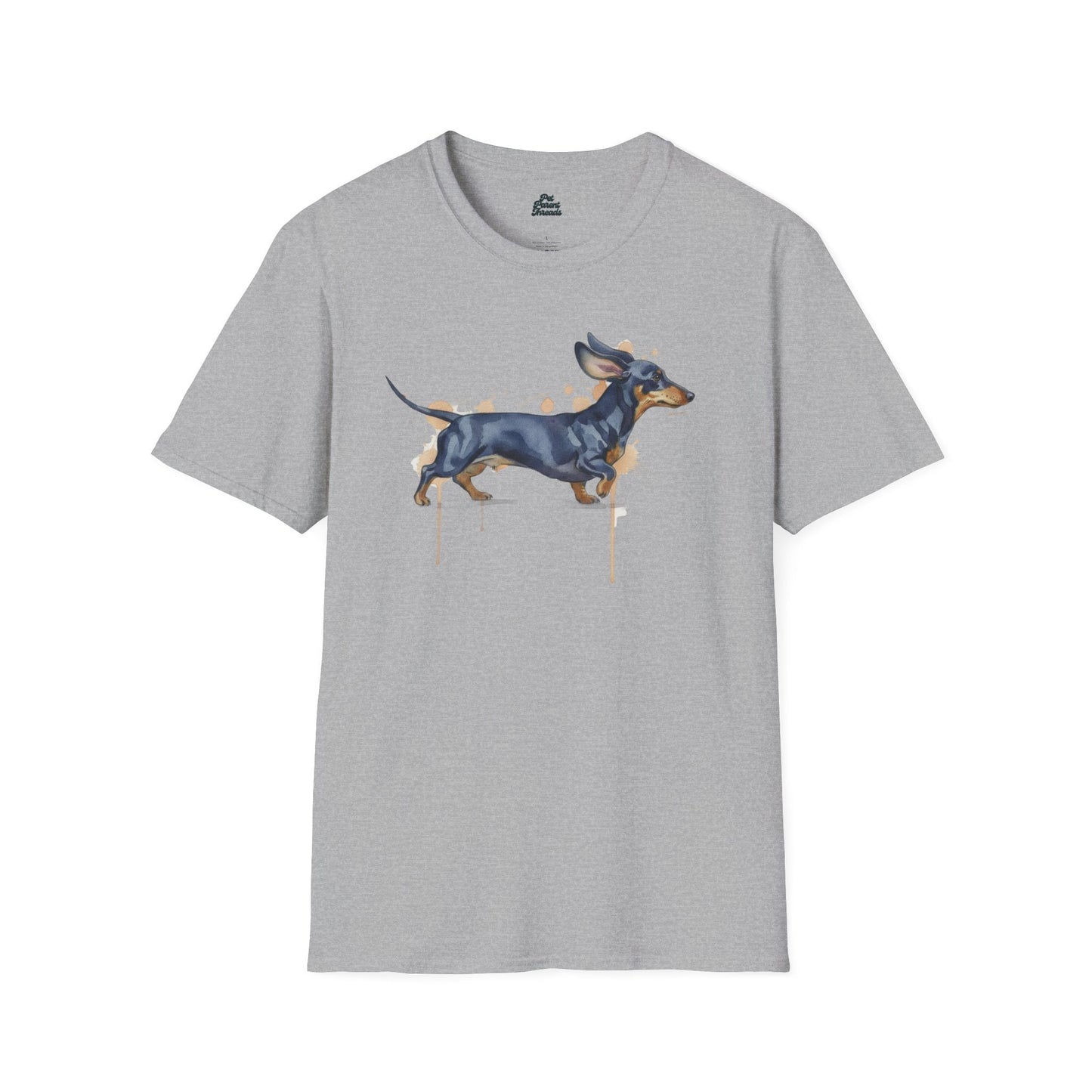 Dachshund Puppy Watercolor – Long & Loyal Dog Parent Tee - Pet Parent Threads
