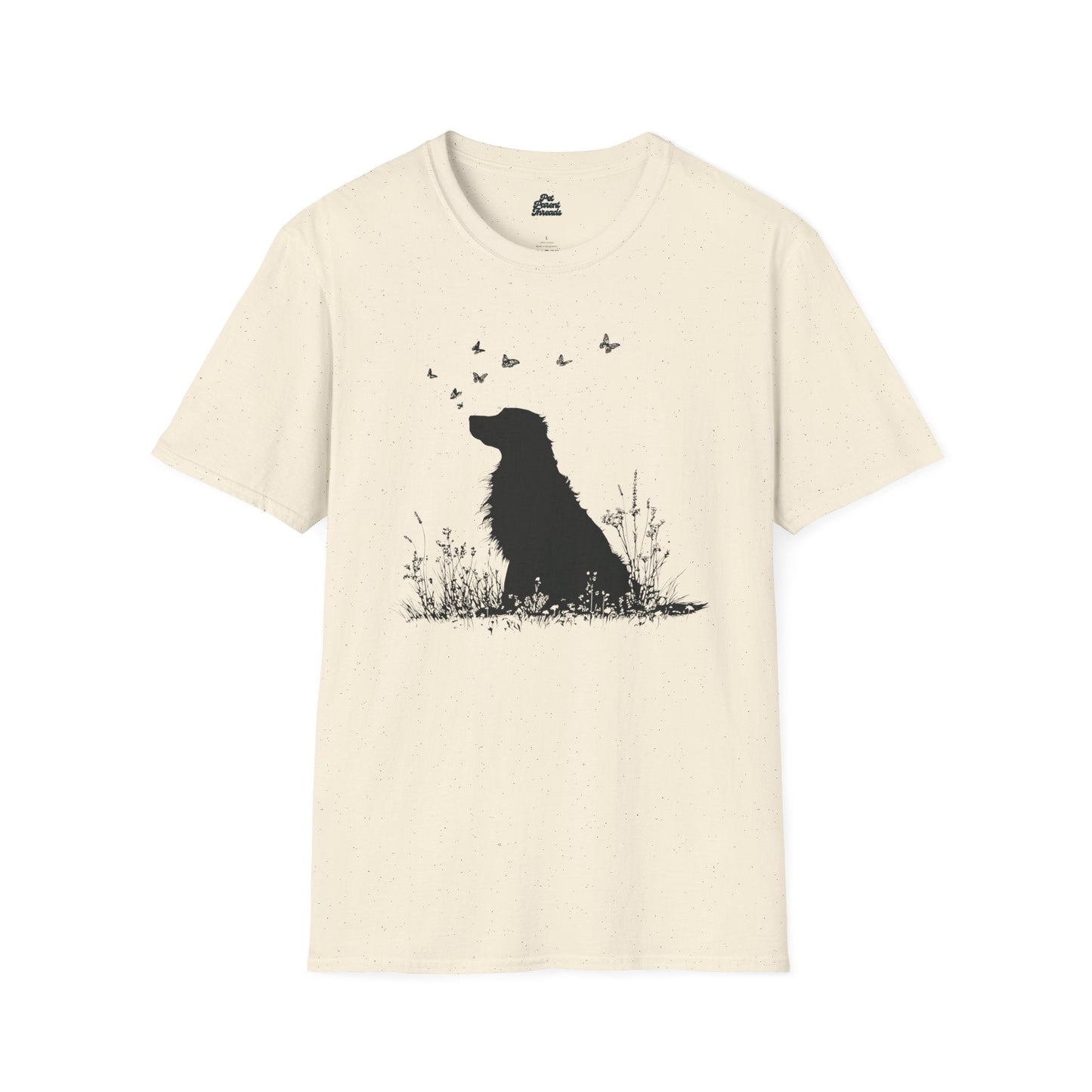 Golden Retriever Butterfly Silhouette Tee - Pet Parent Threads