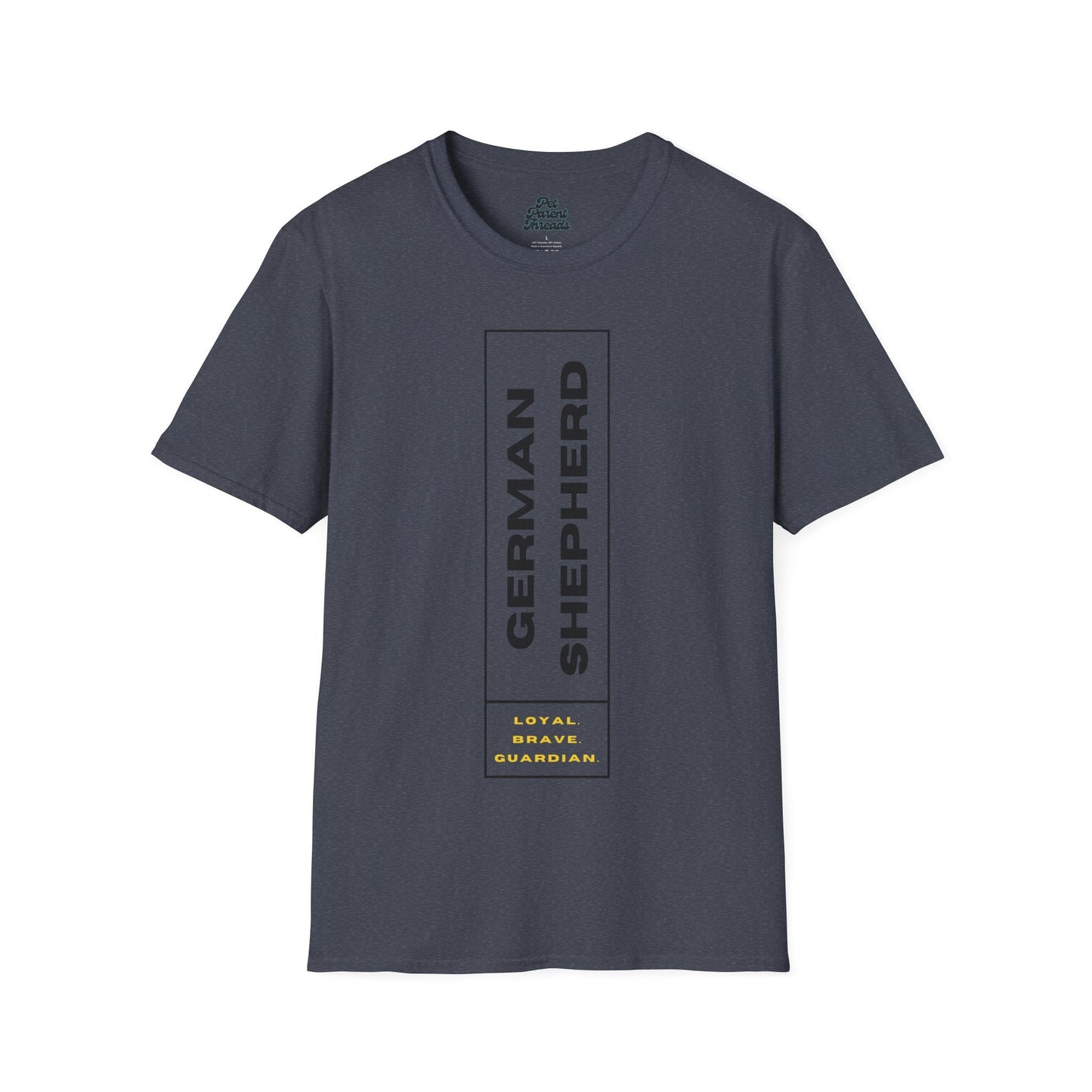 GSD Guardian Minimalist Tee Heather Navy