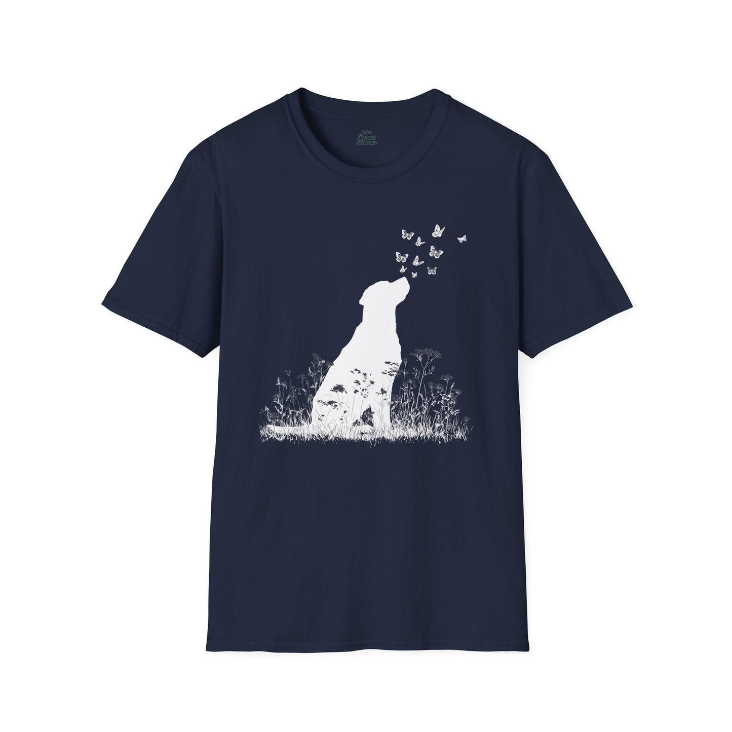 Labrador Retriever Butterfly Silhouette Tee - Pet Parent Threads