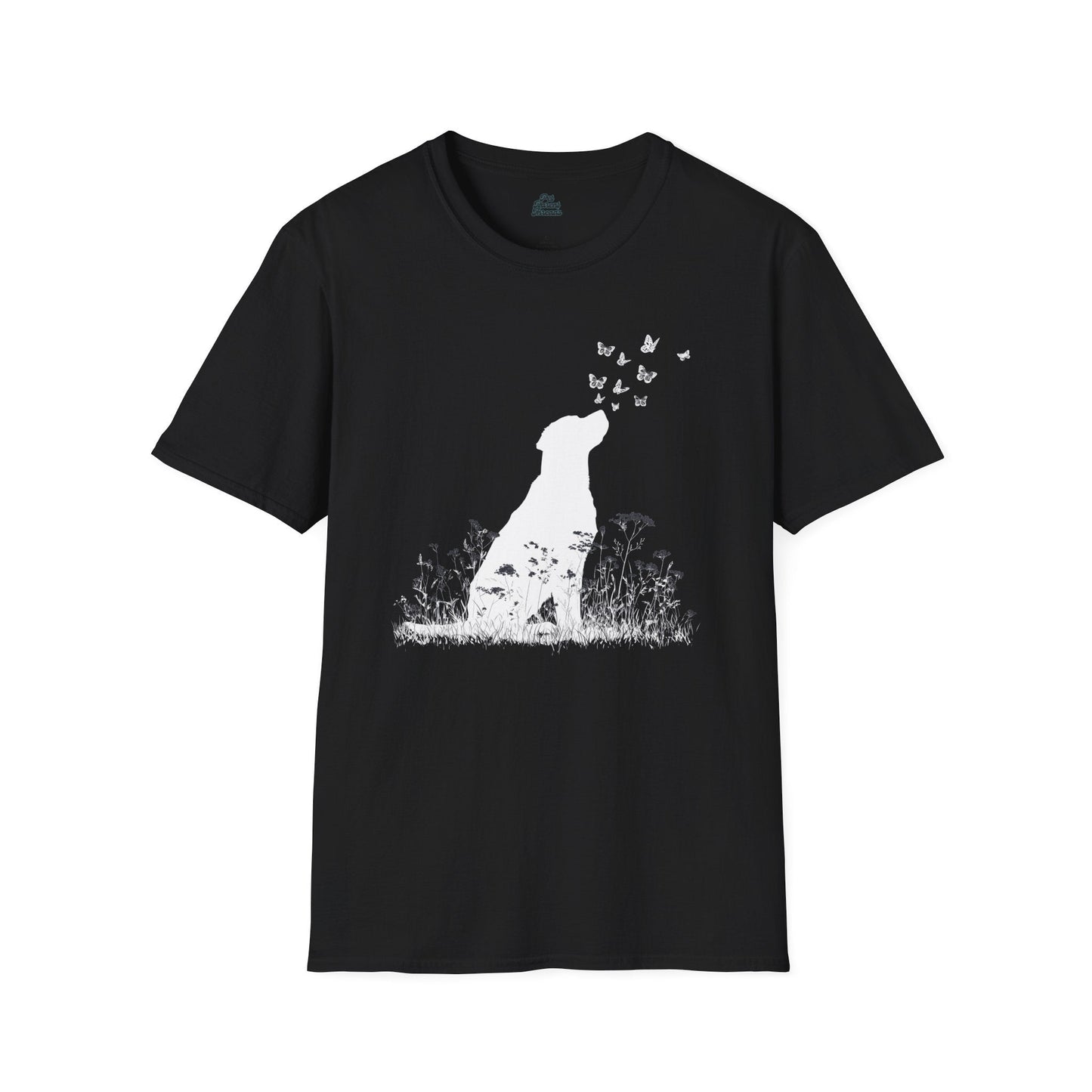 Labrador Retriever Butterfly Silhouette Tee - Pet Parent Threads