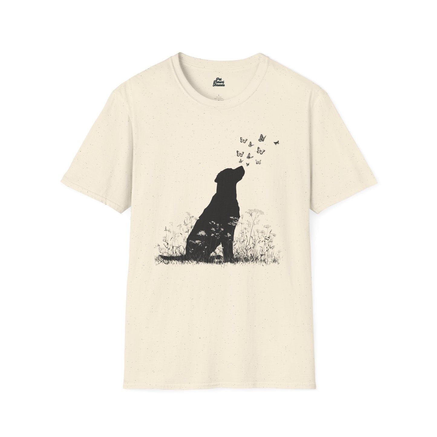 Labrador Retriever Butterfly Silhouette Tee - Pet Parent Threads