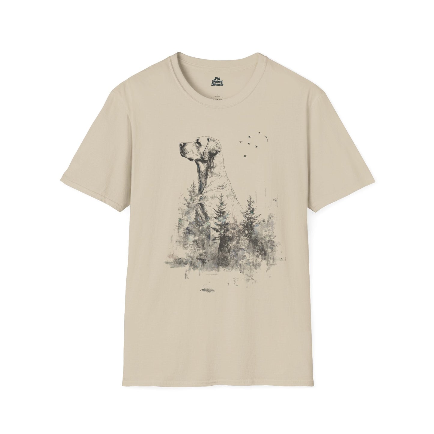 Loyal by Nature: Labrador Wilderness Tee - Pet Parent Threads