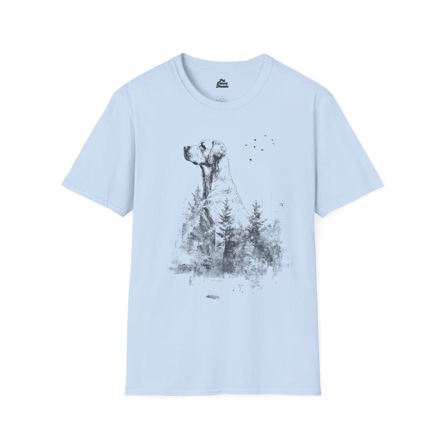 Loyal by Nature: Labrador Wilderness Tee - Pet Parent Threads