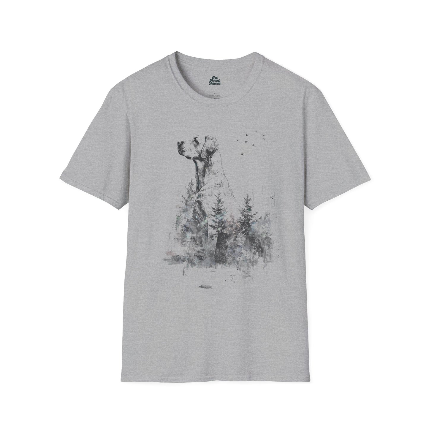 Loyal by Nature: Labrador Wilderness Tee - Pet Parent Threads