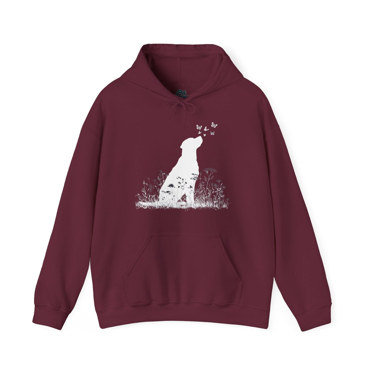 New! Labrador Retriever Silhouette Hoodie - Pet Parent Threads