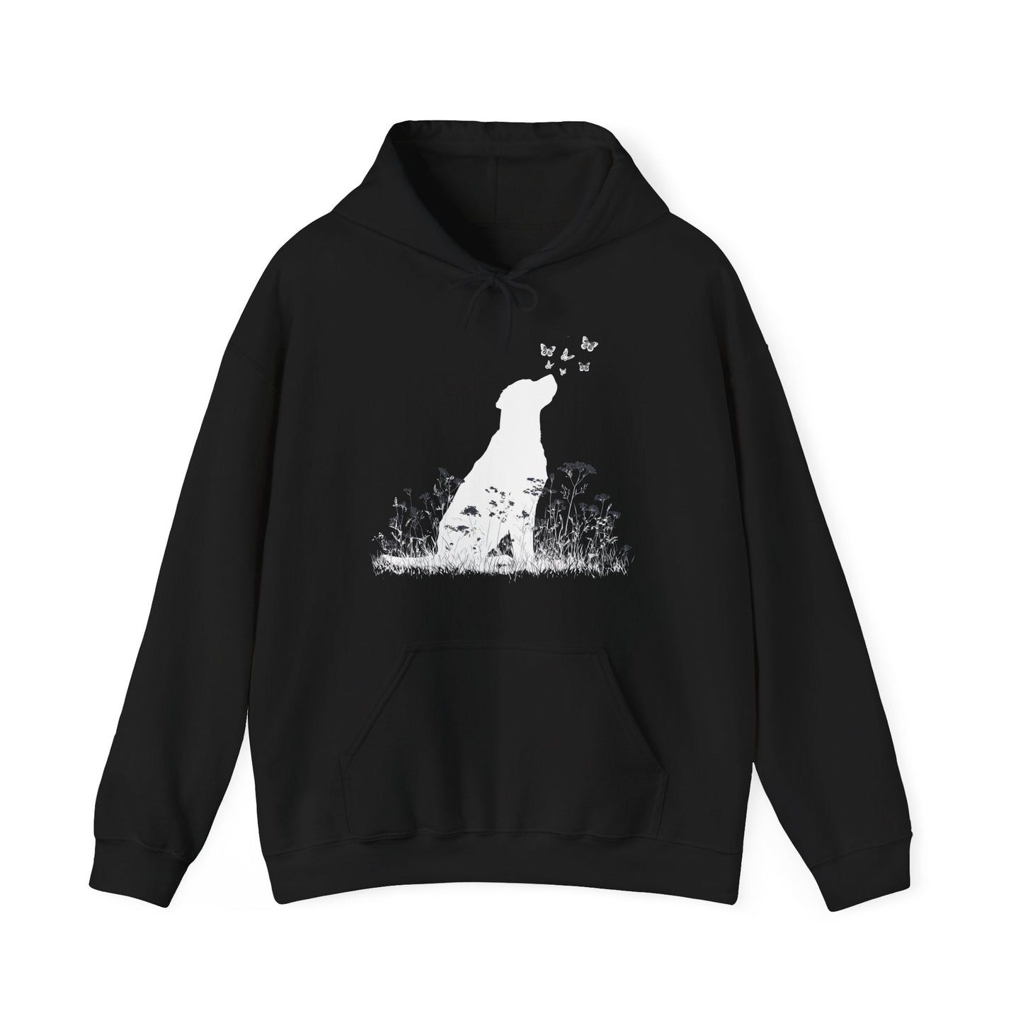 New! Labrador Retriever Silhouette Hoodie - Pet Parent Threads