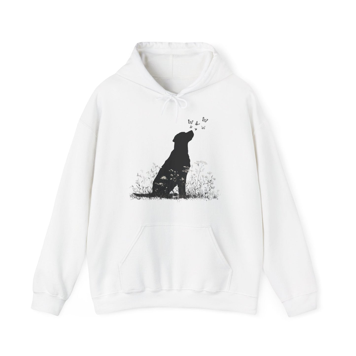 New! Labrador Retriever Silhouette Hoodie - Pet Parent Threads