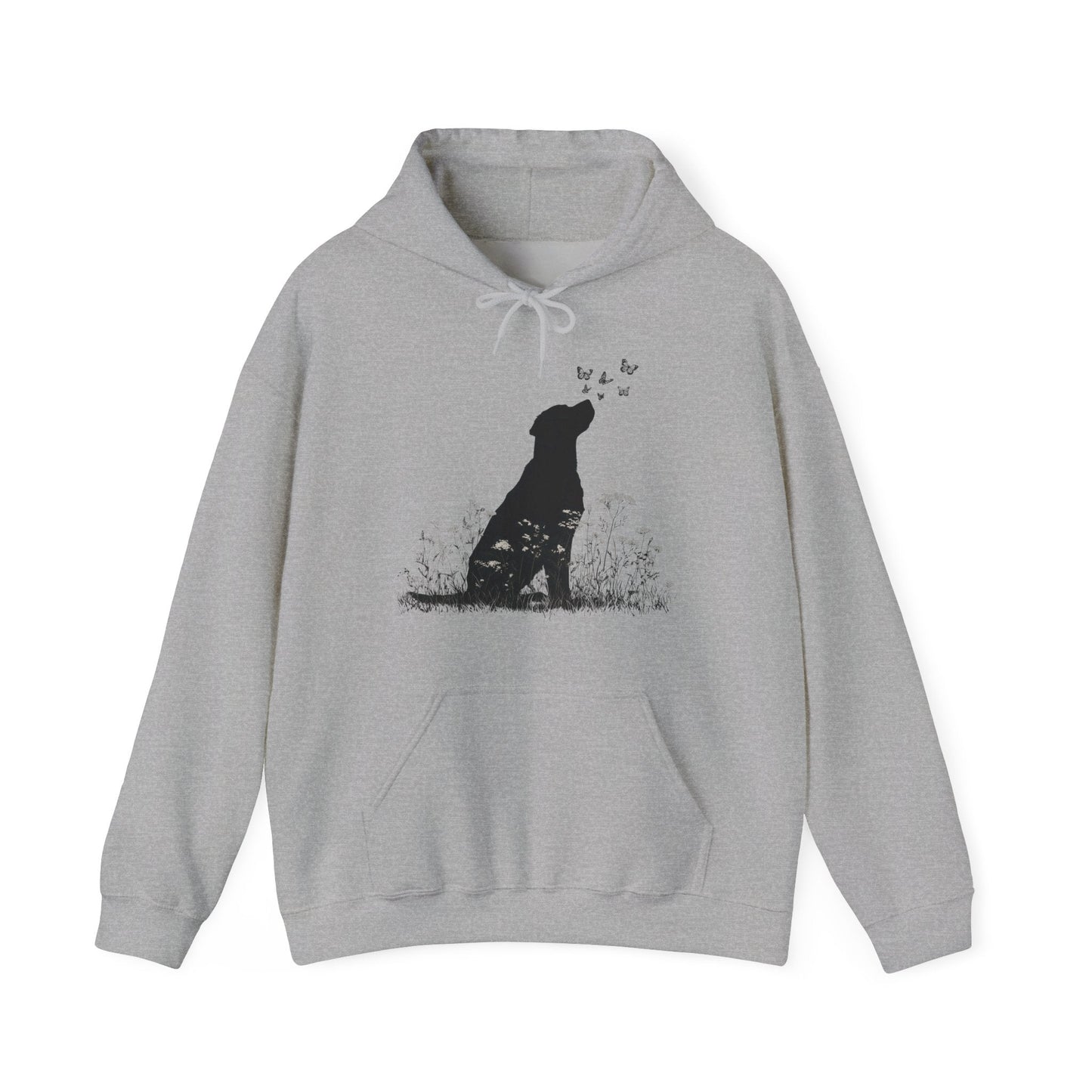 New! Labrador Retriever Silhouette Hoodie - Pet Parent Threads