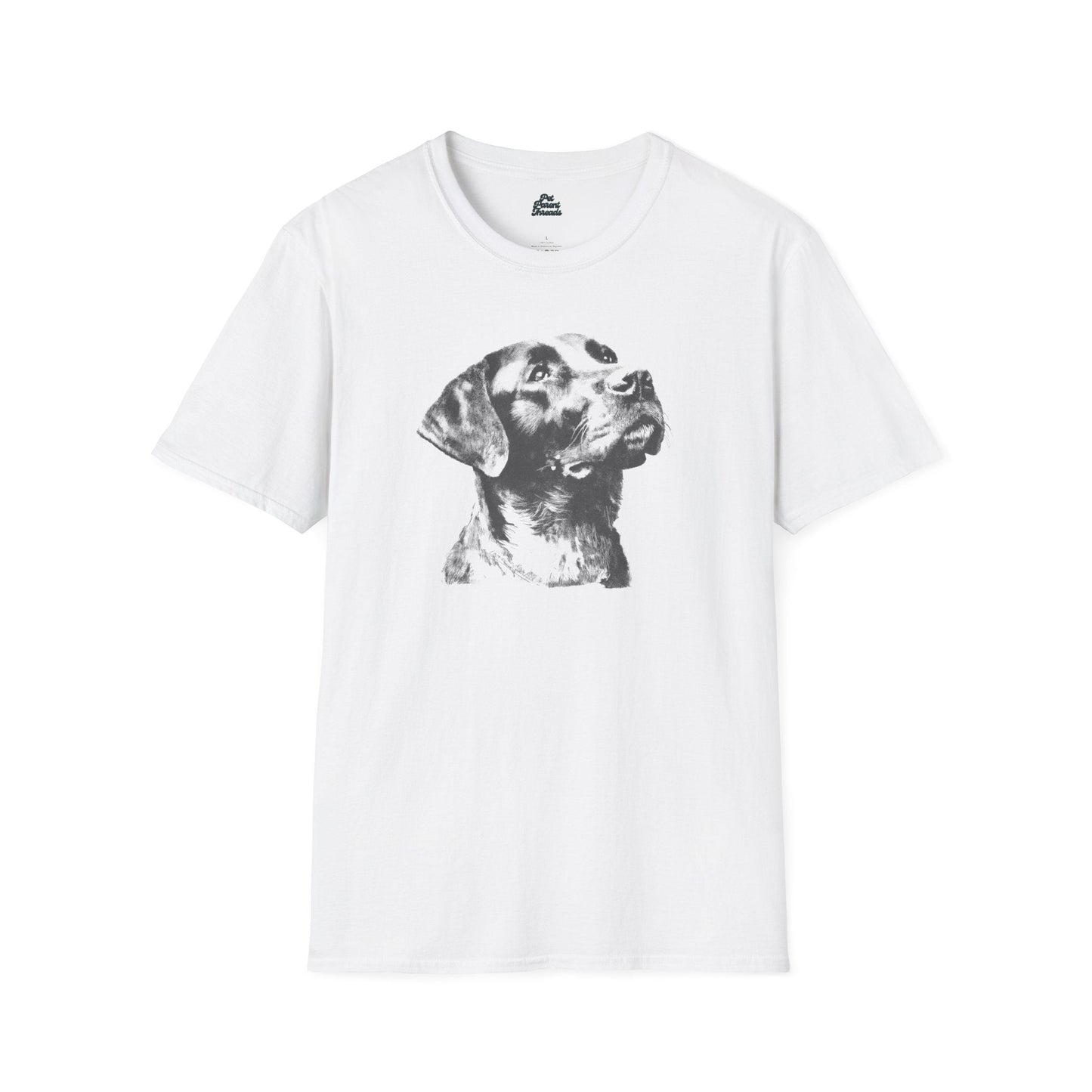“Noble Gaze” Vintage - Inspired Labrador Tee - Pet Parent Threads