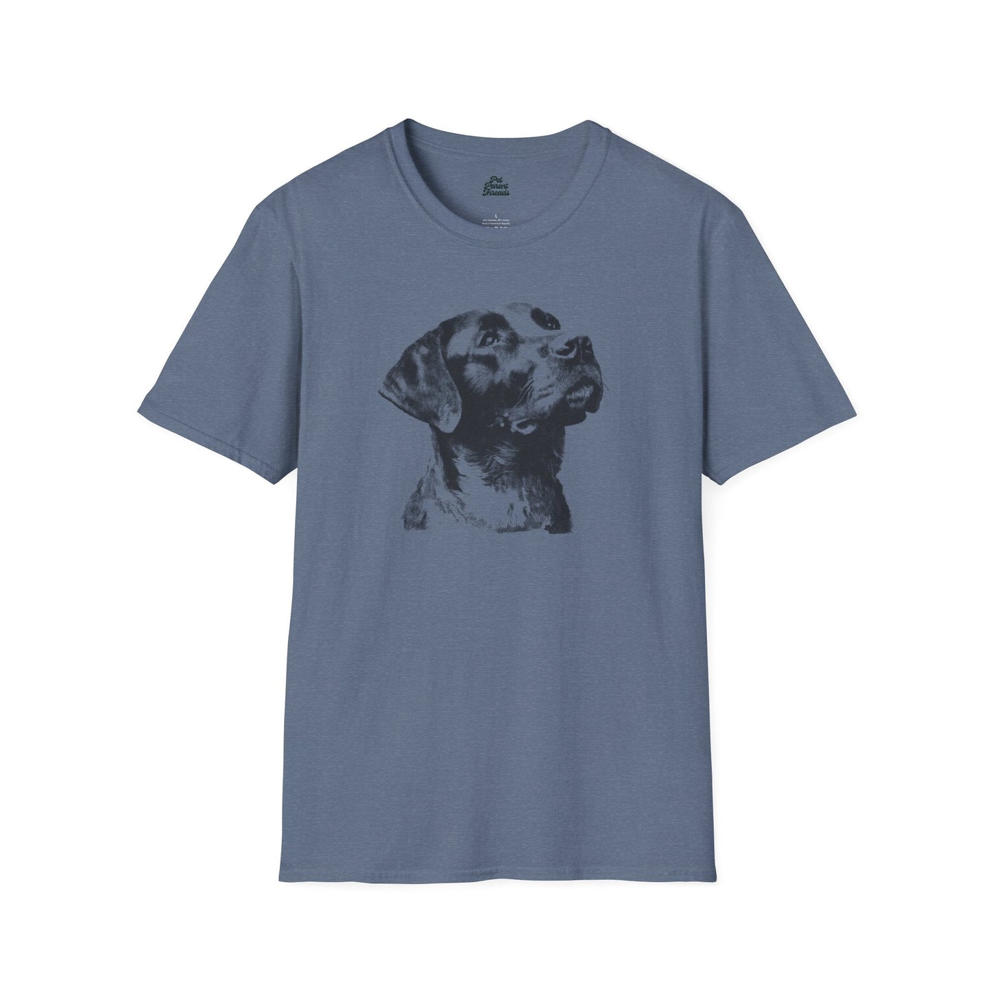 “Noble Gaze” Vintage - Inspired Labrador Tee - Pet Parent Threads