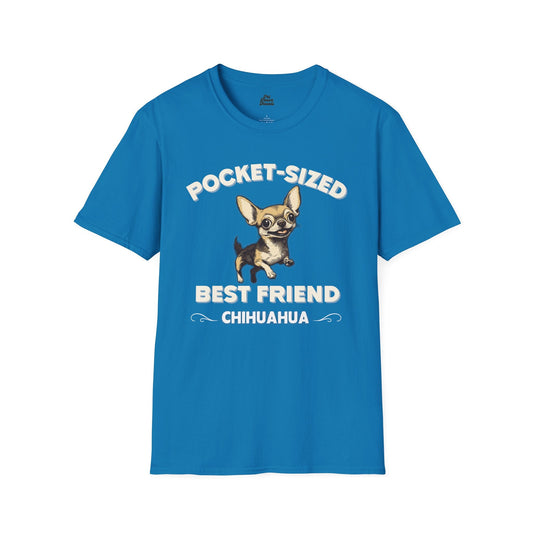 Pocket Sized Best Friend Graphic Tee Sapphire