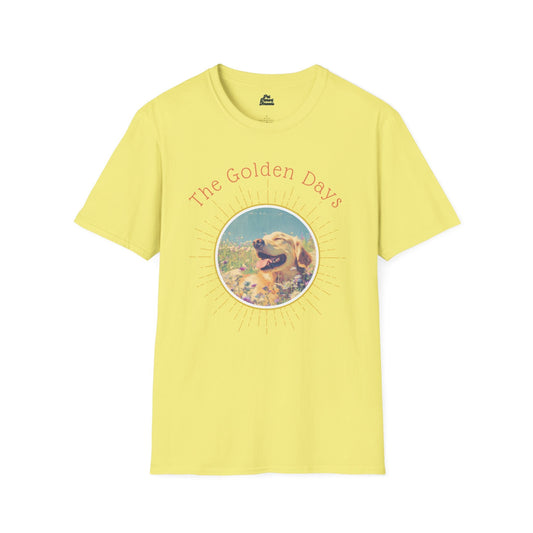 "The Golden Days" Graphic Tee Cornsilk