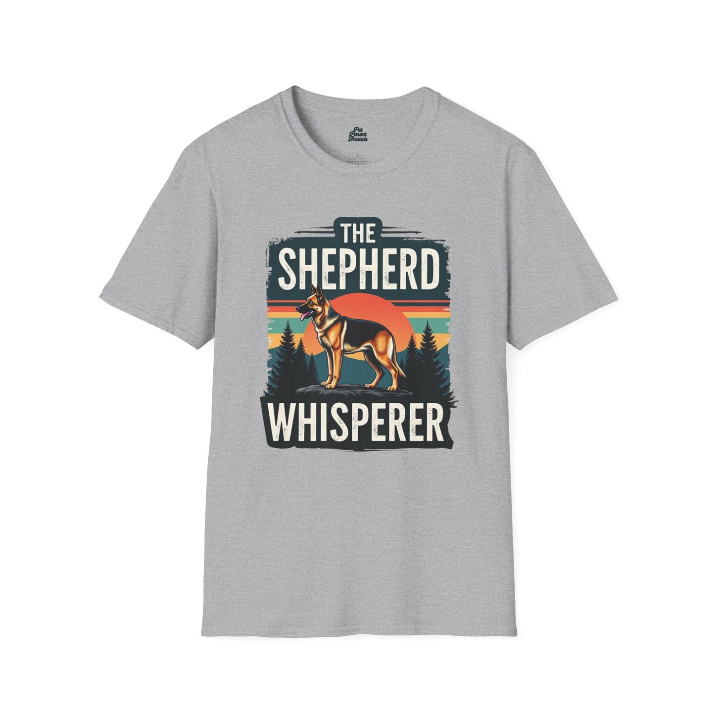 "The Shepherd Whisperer" Graphic Tee Sport Grey