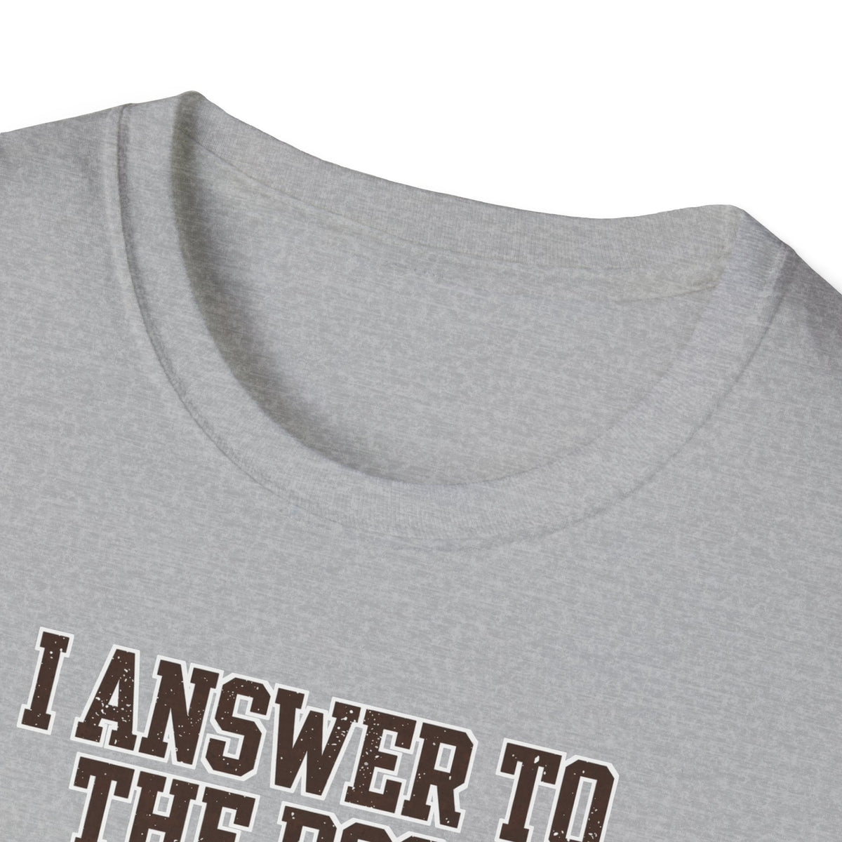 I Answer To The Dog's Person Tee