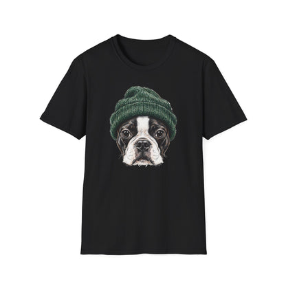 Boston Terrier Beanie Tee
