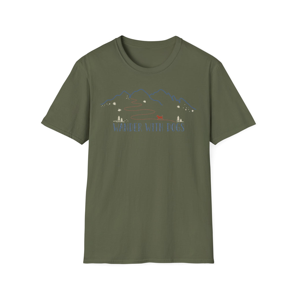 Wander With Dogs Tee