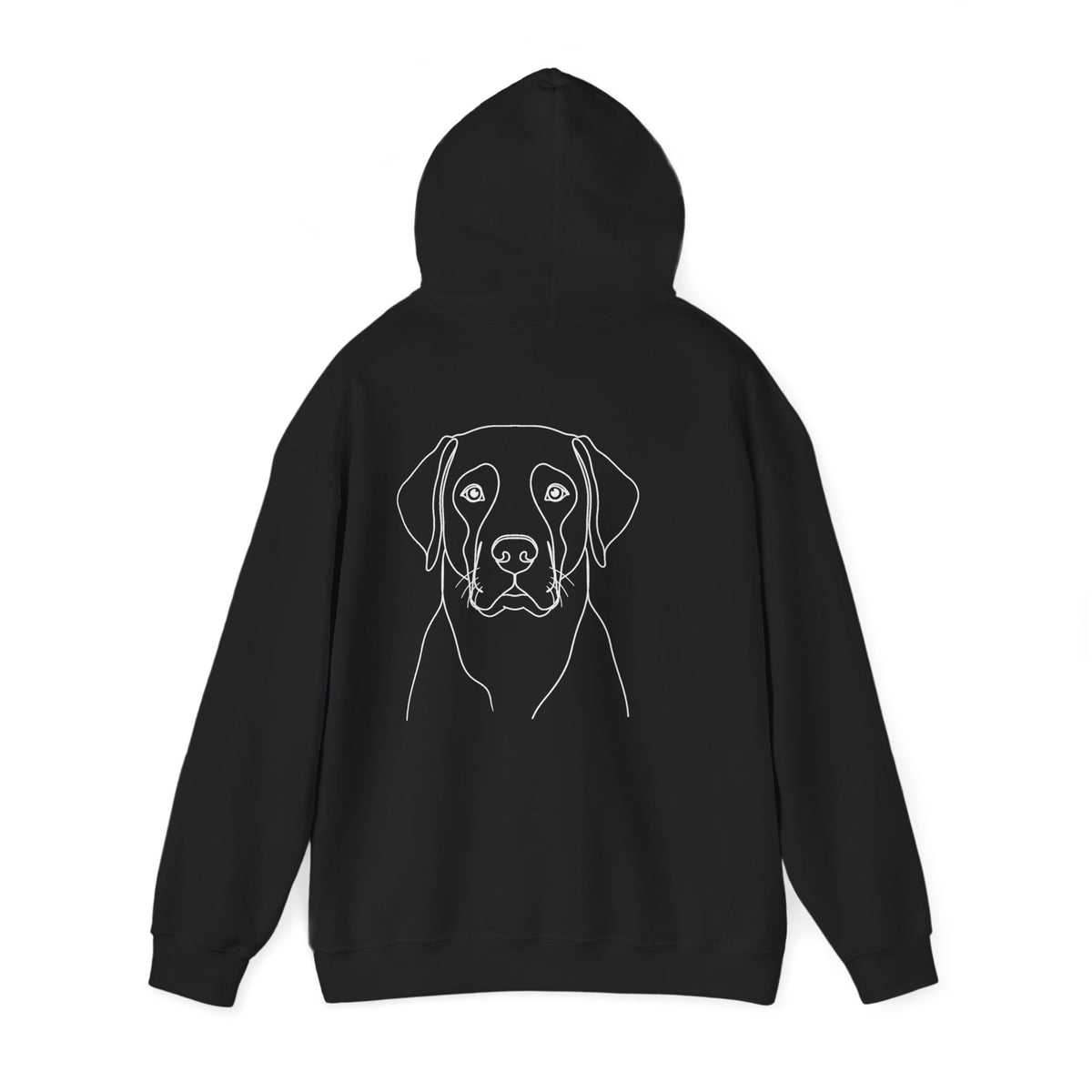 Labrador Line Art Hoodie
