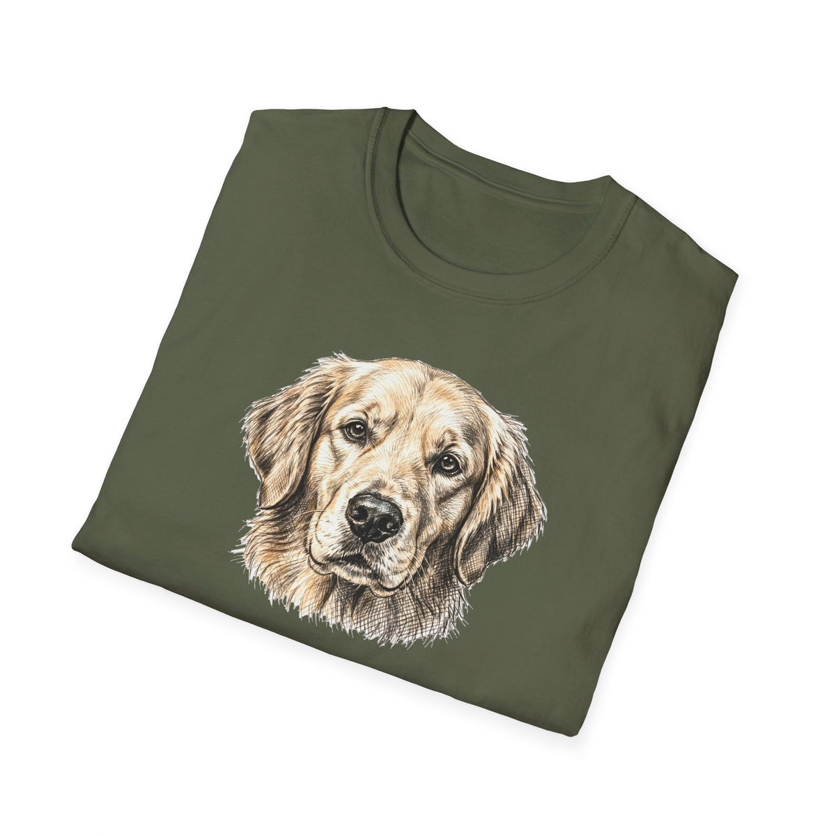 Custom Sketch Pet Portrait Tee (Personalizable)