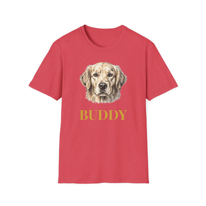 Custom Sketch Pet Portrait Tee (Personalizable)