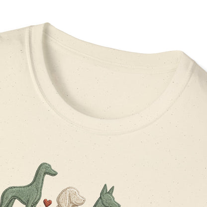 Stitched Dog Mom Tee