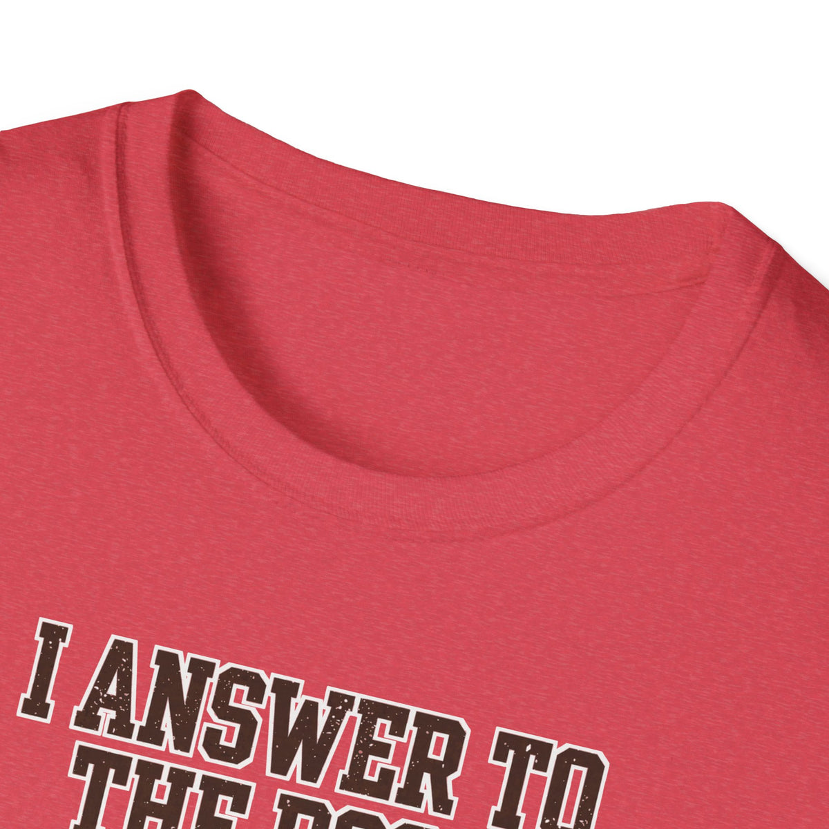 I Answer To The Dog's Person Tee