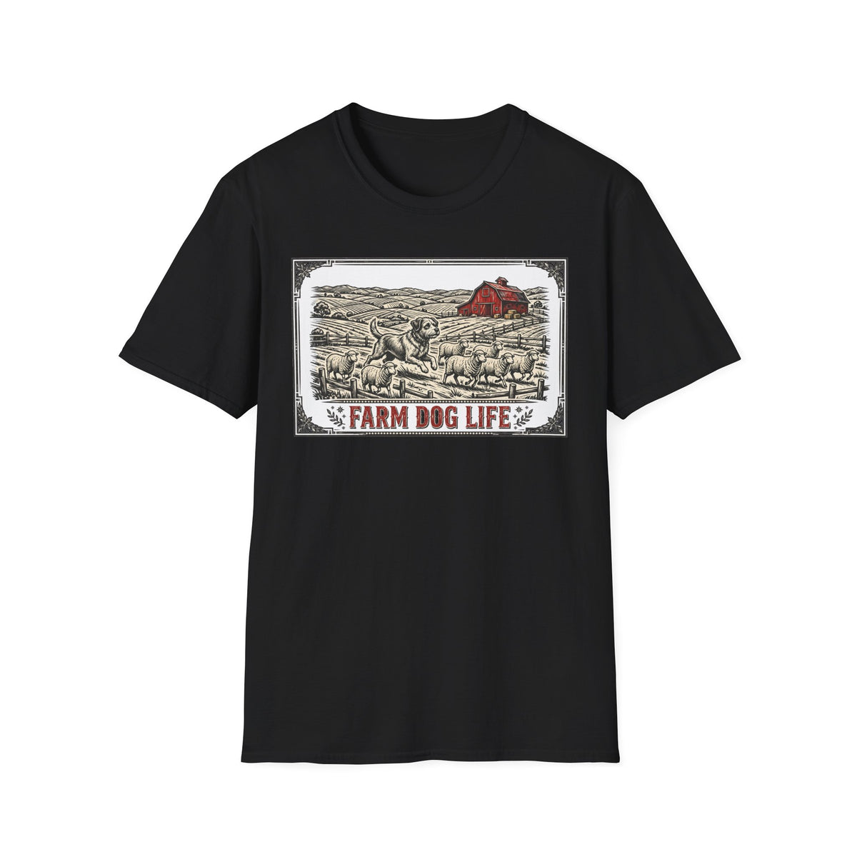 Farm Dog Life Tee