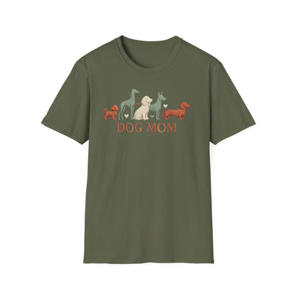 Stitched Dog Mom Tee