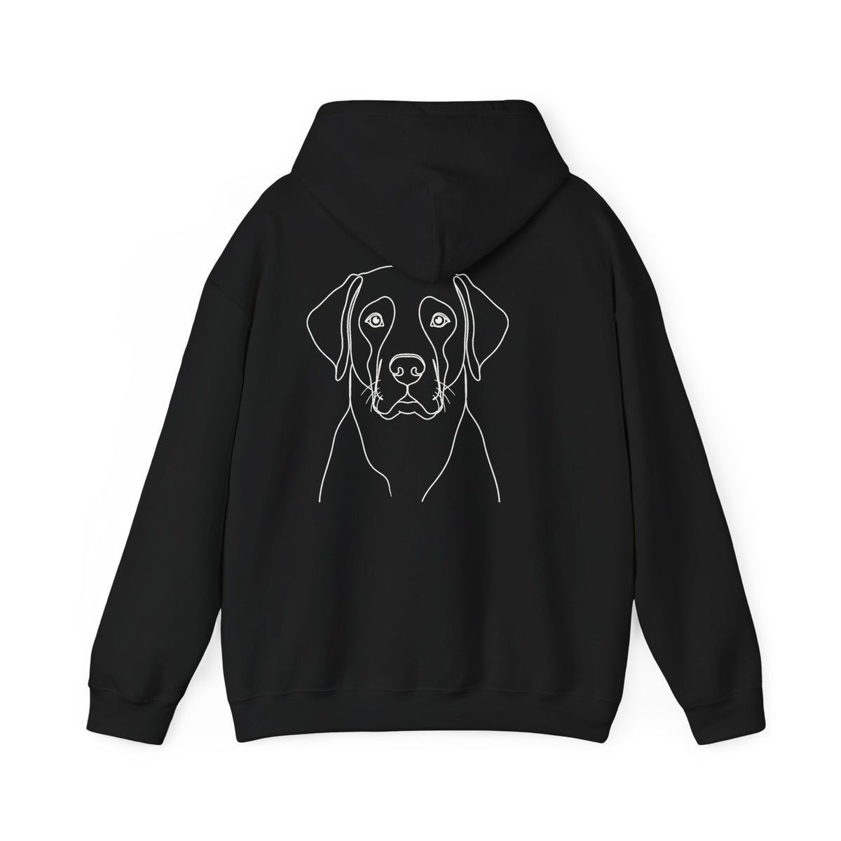 Labrador Line Art Hoodie