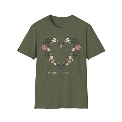 Family Has Paws Tee